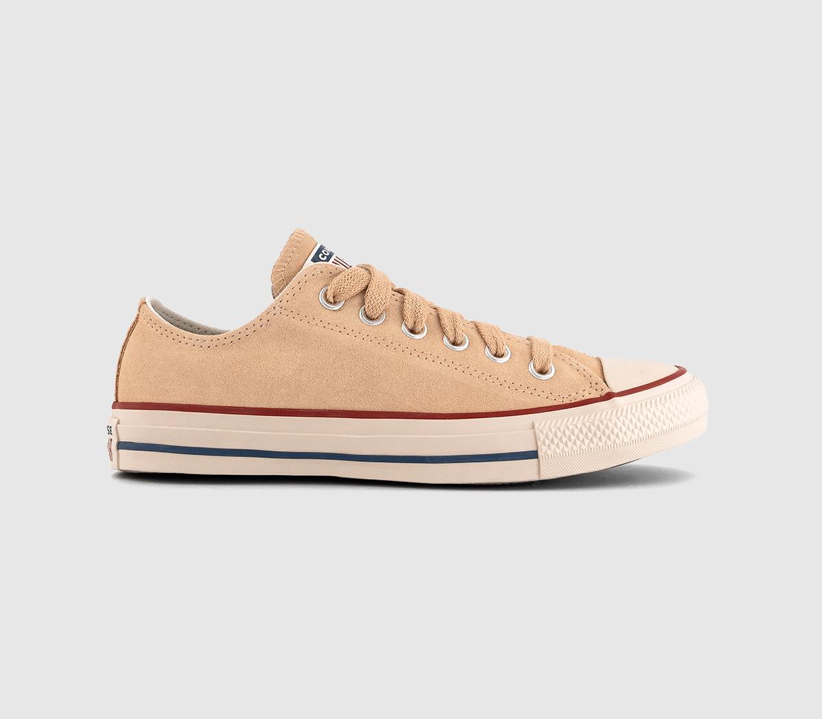 Converse All Star Low Trainers Coastal Dune Natural Ivory