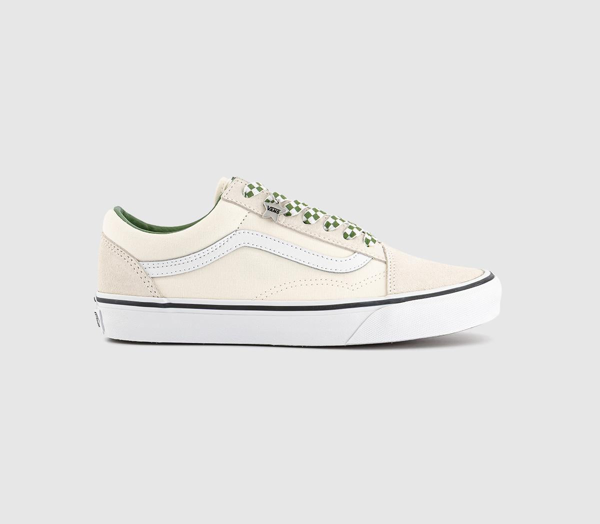 Vans Old Skool Trainers Marshmellow Green