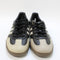 adidas Samba OG Trainers Core Black Wonder Beige Gold Metallic UK Size 6