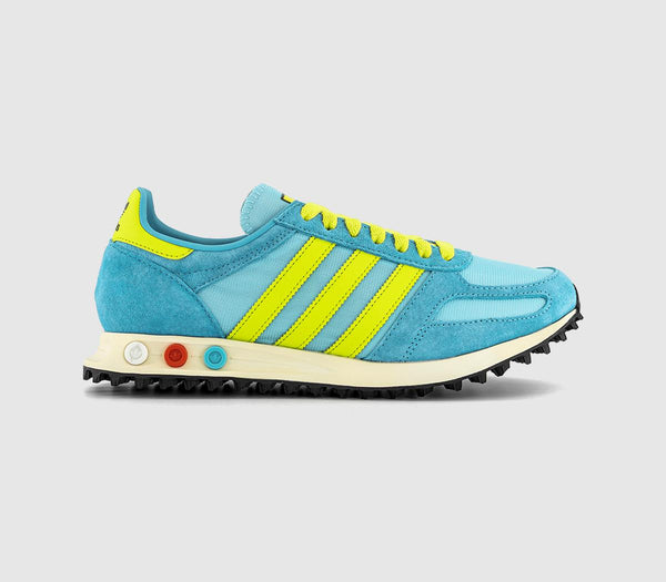 adidas LA Trainers OG Preloved Blue Semi Solar Yellow Icey Blue
