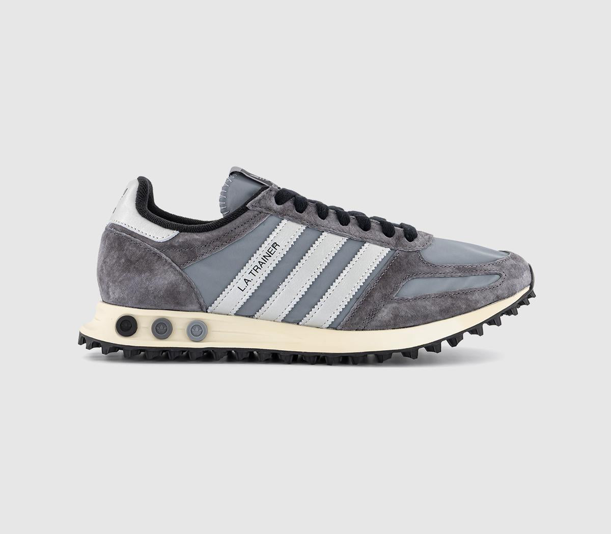 adidas LA Trainers OG Silver - OFFCUTS SHOES by OFFICE
