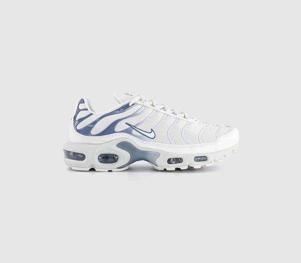 Nike Air Max Plus Trainers Summit White Ashen Slate Light Armory Blue