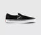 Vans Classic Slip On Black White Trainers