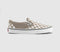 Vans Classic Slip On Trainers Checkerboard Mushroom