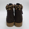 Womens Timberland Lyonsdale Boots Dark Brown Suede Animal UK Size 6