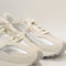 New Balance 327 Trainers Silver Metallic White UK Size 4