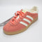 adidas Munchen Trainers Semi Flash Red Off White Gum UK Size 6
