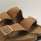Womens BIRKENSTOCK Arizona Two Strap Sandals Mink Nubuck Sgfb UK Size 5 EU38