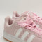 Kids adidas Campus Trainers Clear Pink White Gum UK Size 12 youth