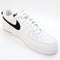 Nike Air Force 1 07 Trainers White Black Bright Crimson UK Size 9
