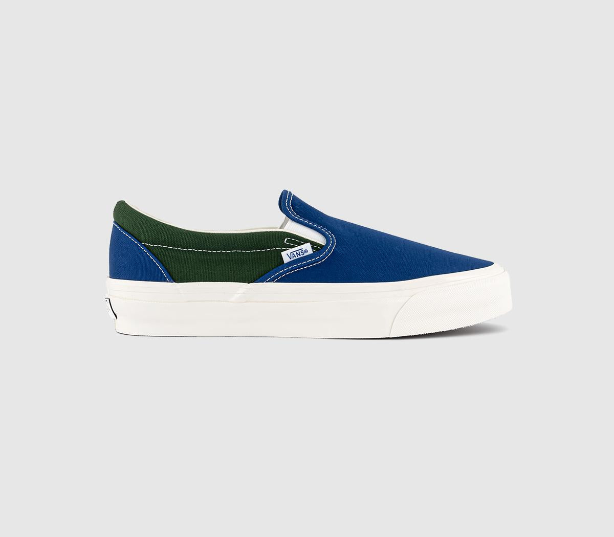 Vans Slip On 98 Reissue Trainers Lx Bmx Blue Green