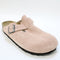 Womens BIRKENSTOCK Boston Clogs Pink Clay Suede UK Size 7.5 EU41