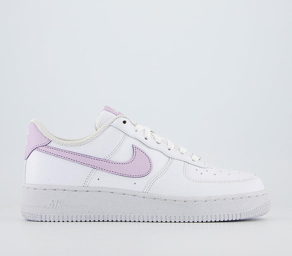 Odd Sizes - Nike Air Force 1 07 White Doll White Metalic Silver - UK Sizes Right 5.5/Left 5