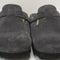 Womens BIRKENSTOCK Boston Clogs Charcoal Suede UK Size 7 EU40