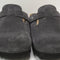 Womens BIRKENSTOCK Boston Clogs Charcoal Suede UK Size 7 EU40