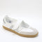 adidas Samba Jane Ballet Trainers White Silver Metallic Gum UK Size 5