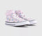 Kids Converse All Star Hi Mid Sizes Trainers Bubble Flower New Found Bloom White