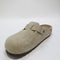 Mens BIRKENSTOCK Boston Clogs Suede Taupe UK Size 7.5 EU41