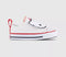 Kids Converse x Hello Kitty Infant All Star 2vlace Trainers Hello Kitty Face White Black