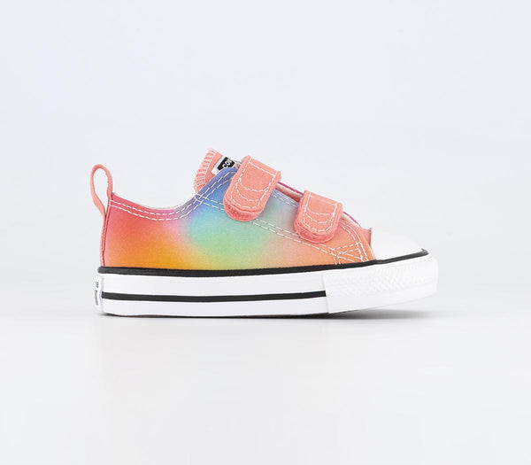 Kids Converse All Star 2vlace Lawn Flamingo Aqua Mist Astral