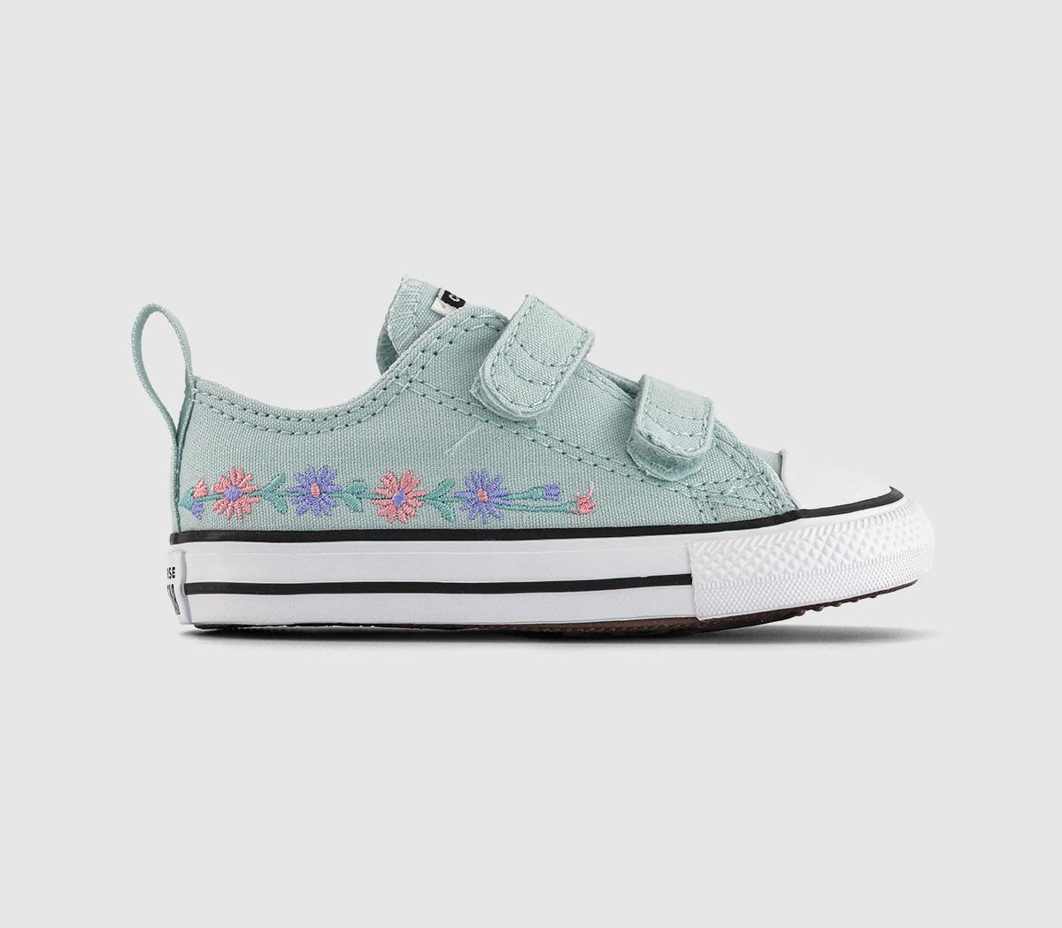 Kids Converse All Star 2vLace Trainers You Dew You
