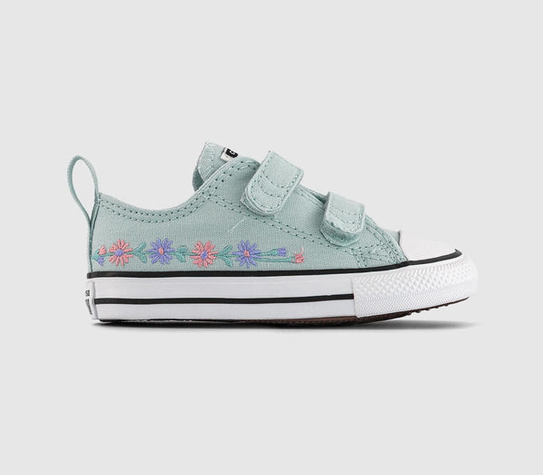Kids Converse All Star 2vLace Trainers You Dew You