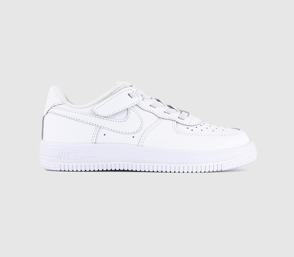 Kids Nike Air Force 1 Kids Trainers White White White White Uk Size 11 Youth