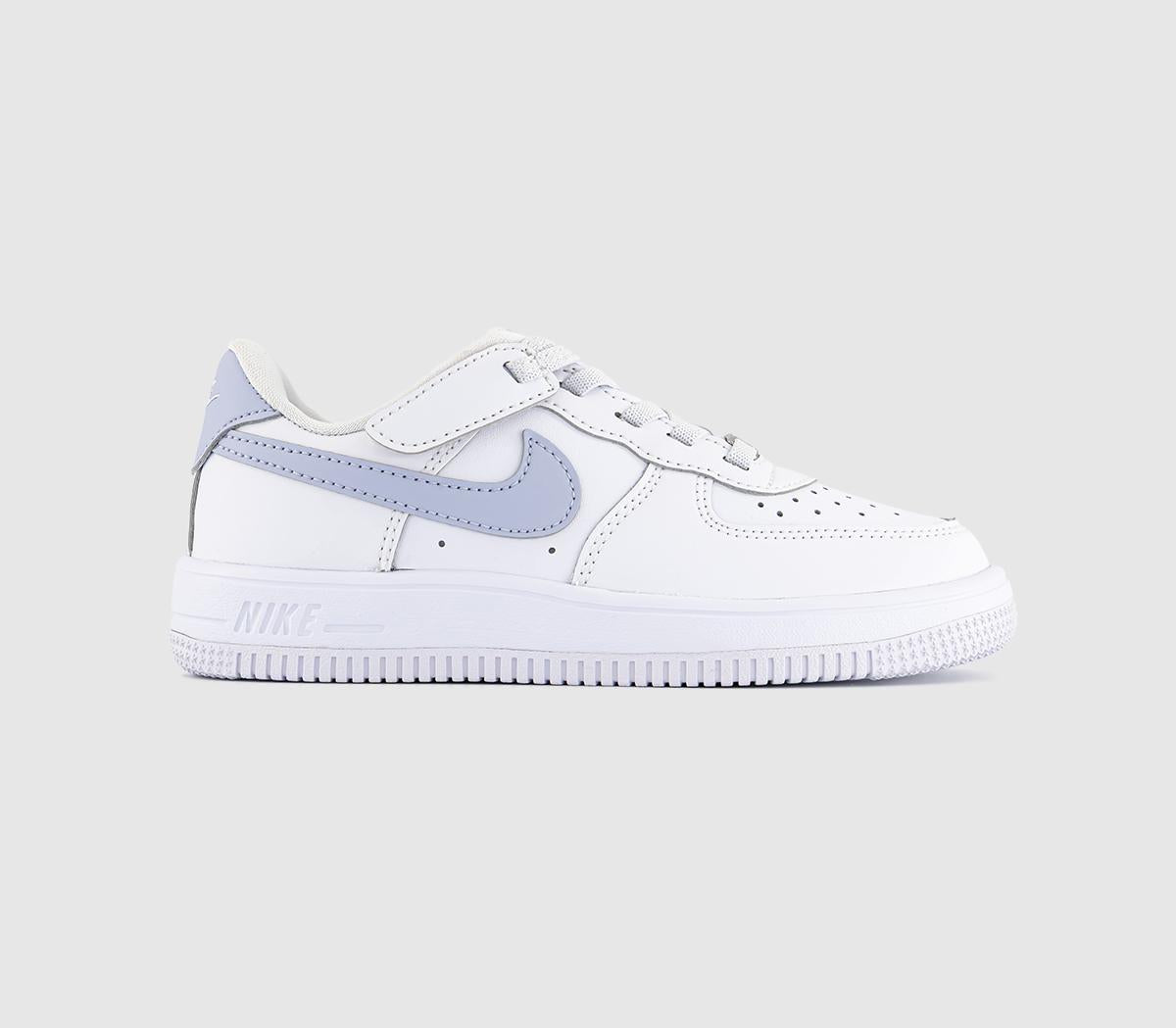 Kids Nike Air Force 1 Kids Trainers White Ghost Uk Size 10 Youth