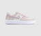 Kids Nike Air Force 1 Kids Trainers Phantom Platinum Violet
