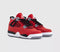 Jordan Air Jordan 4 Retro Trainers Fire Red White Black Cement Grey
