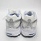 Nike Air Max Moto 2k Trainers White Hydrogen Blue Metallic Silver UK Size 5.5