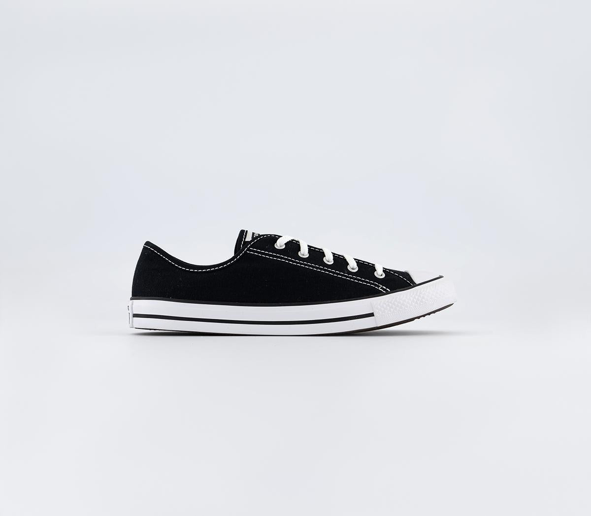  Converse All Star Dainty Black White Black Uk Size 3.5