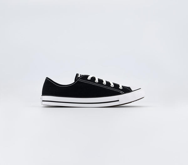  Converse All Star Dainty Black White Black Uk Size 3.5