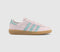  adidas Bermuda Trainers Putty Mauve Semi Flash Aqua Gum Uk Size 6