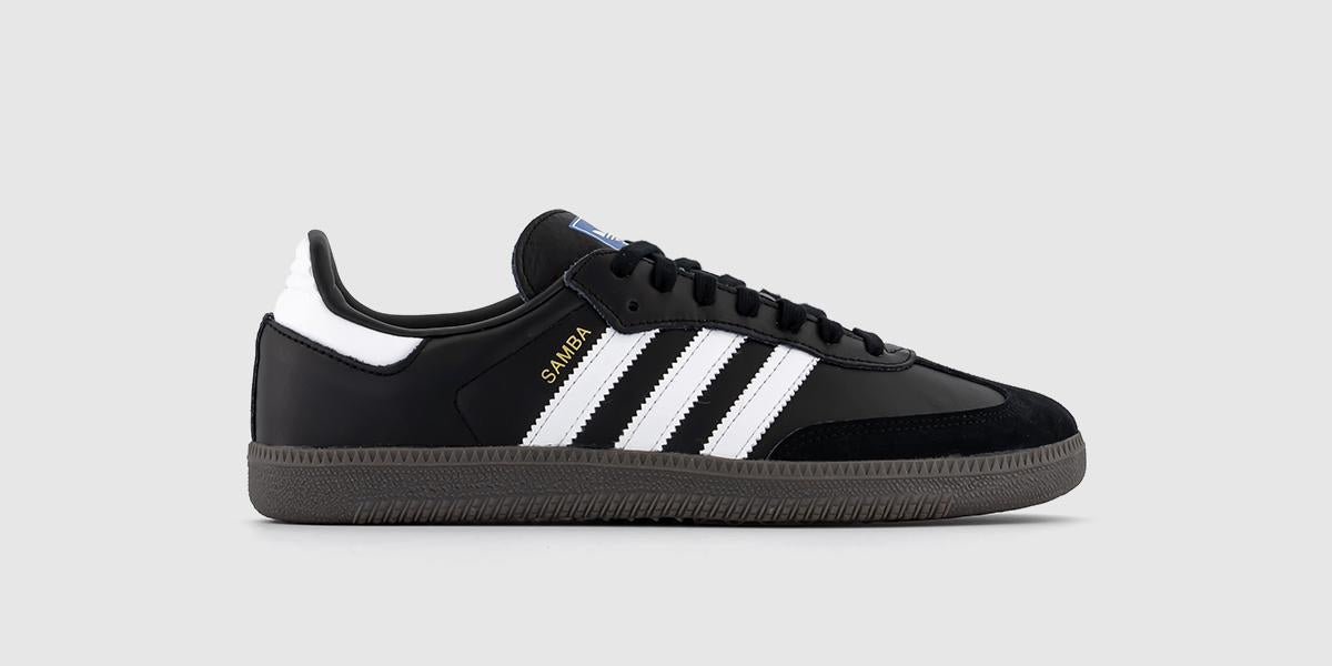 adidas Samba Og Black White Gum Trainers – OFFCUTS SHOES