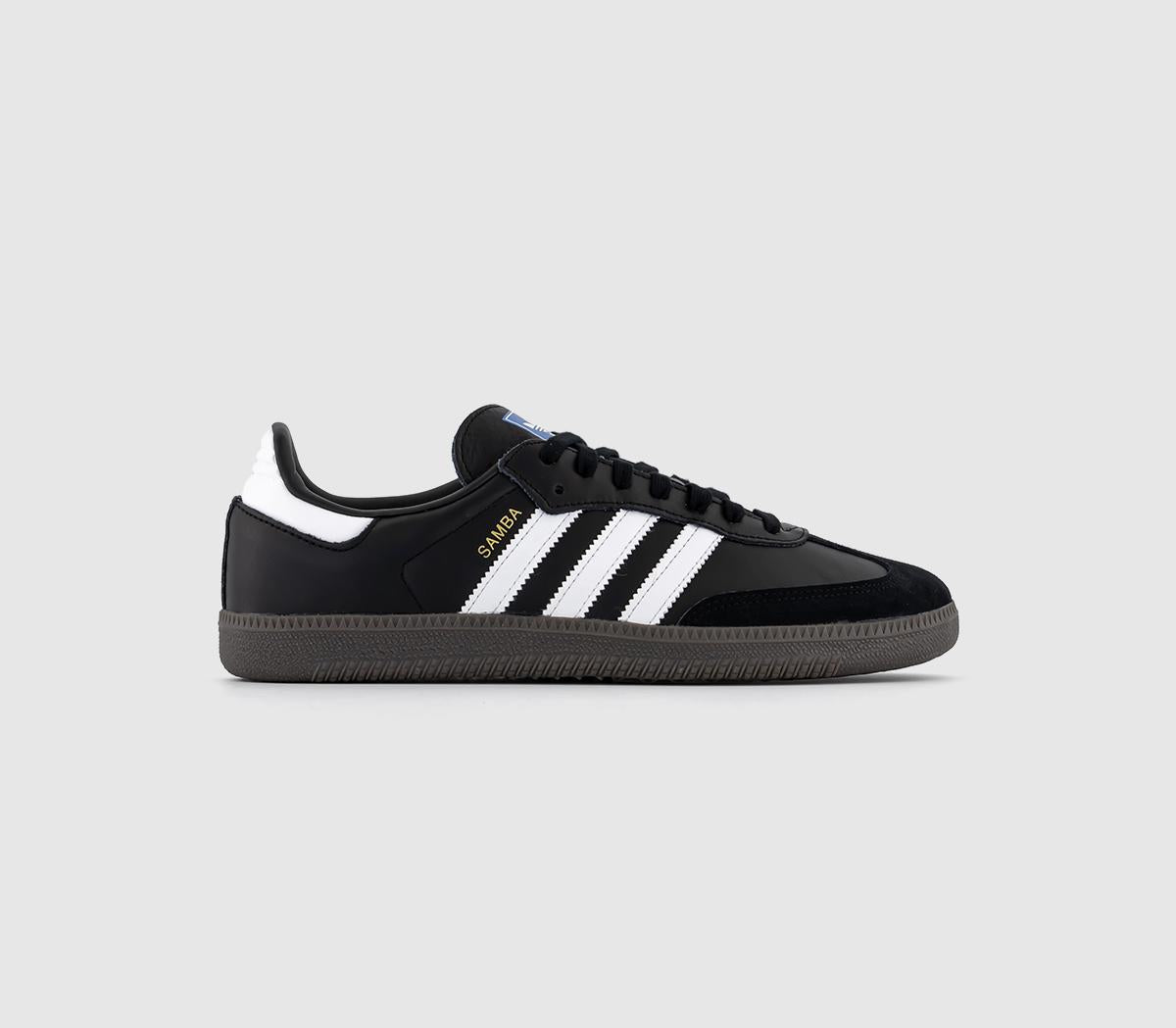 Odd Sizes - adidas Samba Og Black White Gum - UK Sizes Right 6.5/Left 6