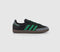 adidas Samba Og Trainers Black Green Grey Six