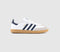 Odd sizes - adidas Samba Og White Night Indigo Gum Uk Sizes Right 5/Left 6