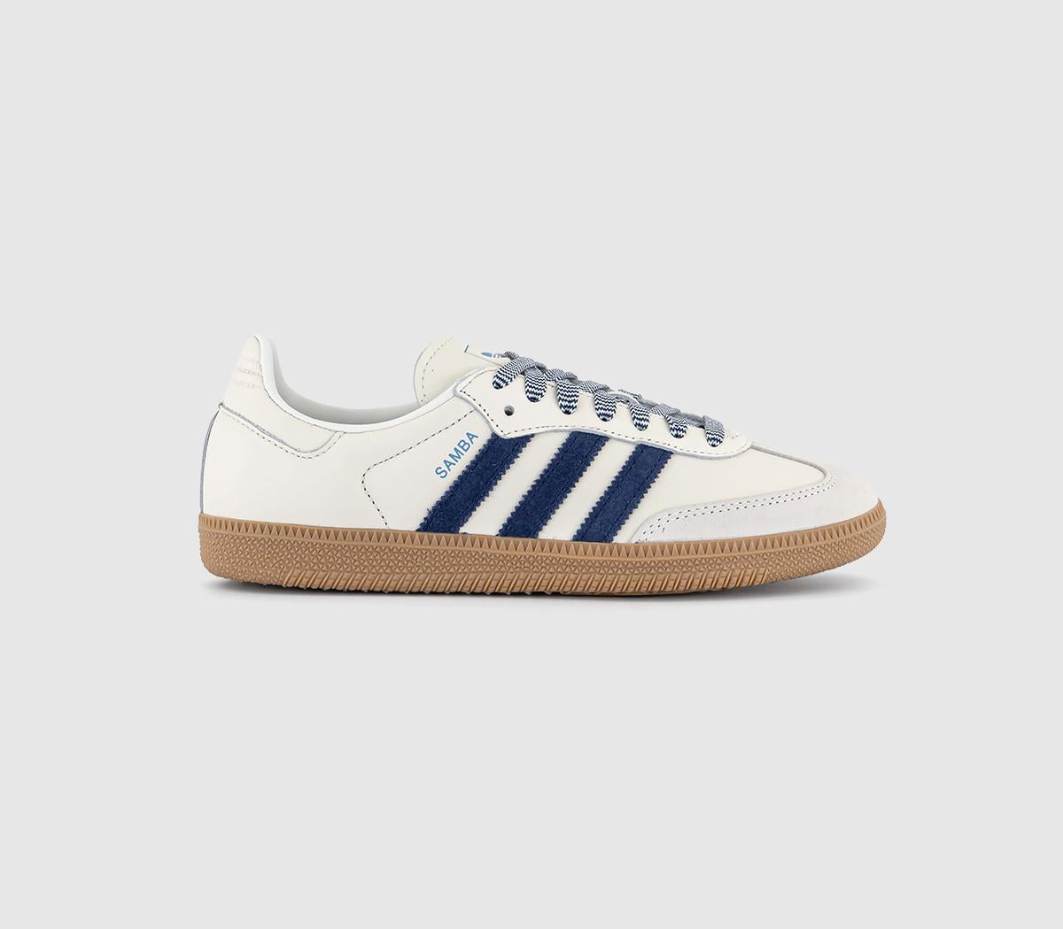 adidas Samba OG Offwhite Dark Blue Clear Sky