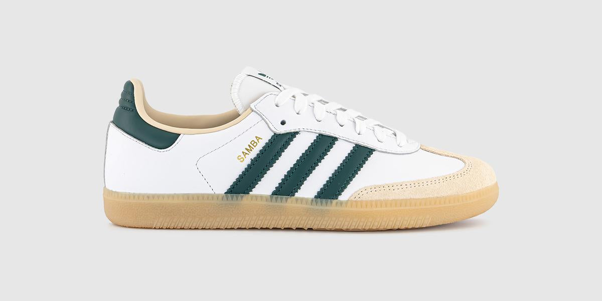 adidas Samba Og Trainers White Yellow Collegiate Green Gum – OFFCUTS SHOES  by OFFICE