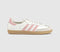 adidas Samba OG Trainers Offwhite Sandy Pink Gum