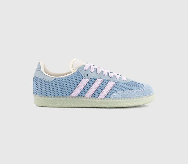 Womens Adidas Samba Og Trainers Tactile Blue Uk Size 5