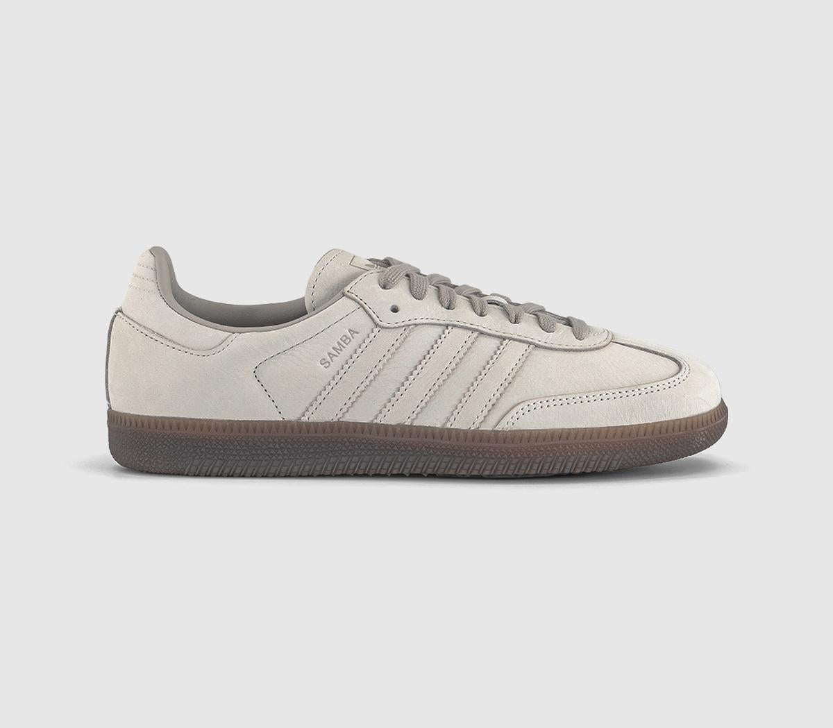 adidas Samba OG Trainers Alumina Light Brown Gum