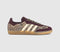 adidas Samba Og Trainers Maroon Warm Vanilla Olive Strata