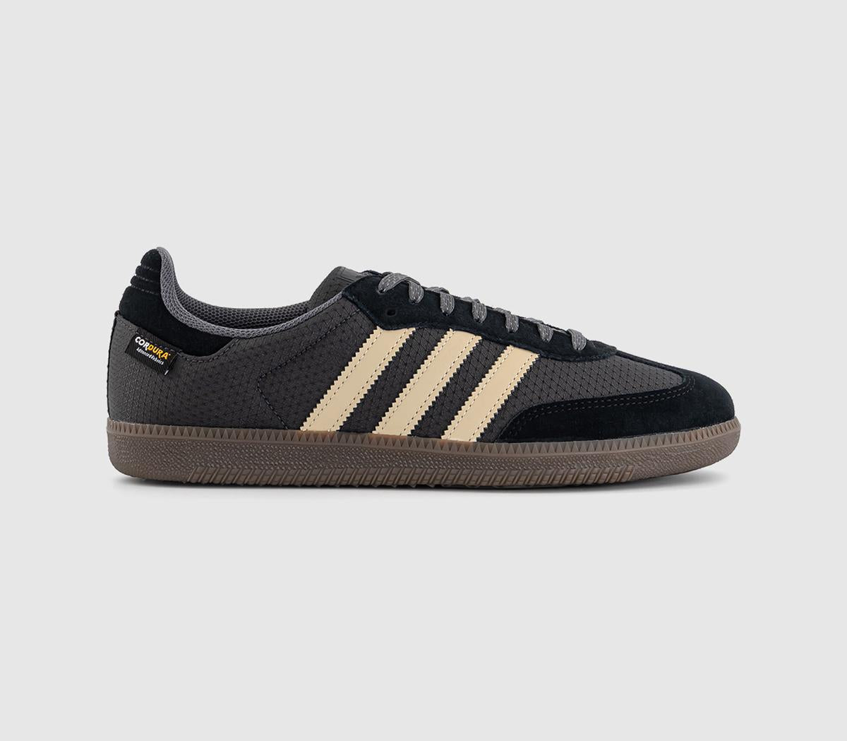 adidas Samba Og Trainers Utility Black Stone Khaki Black