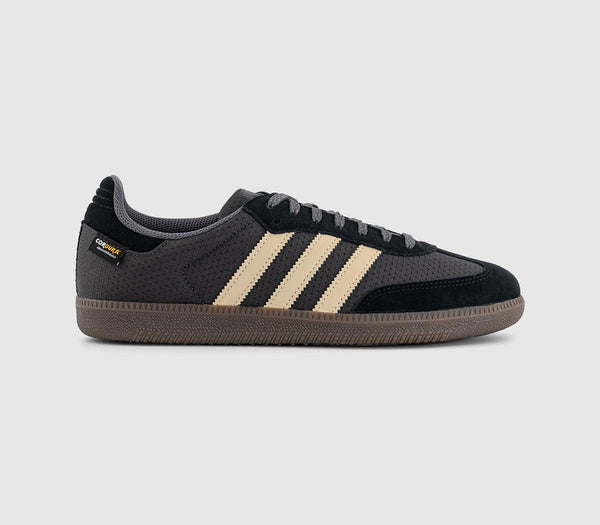 adidas Samba Og Trainers Utility Black Stone Khaki Black