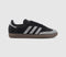 adidas Samba OG Trainers Crystal Black Black Silver - OFFCUTS SHOES by OFFICE