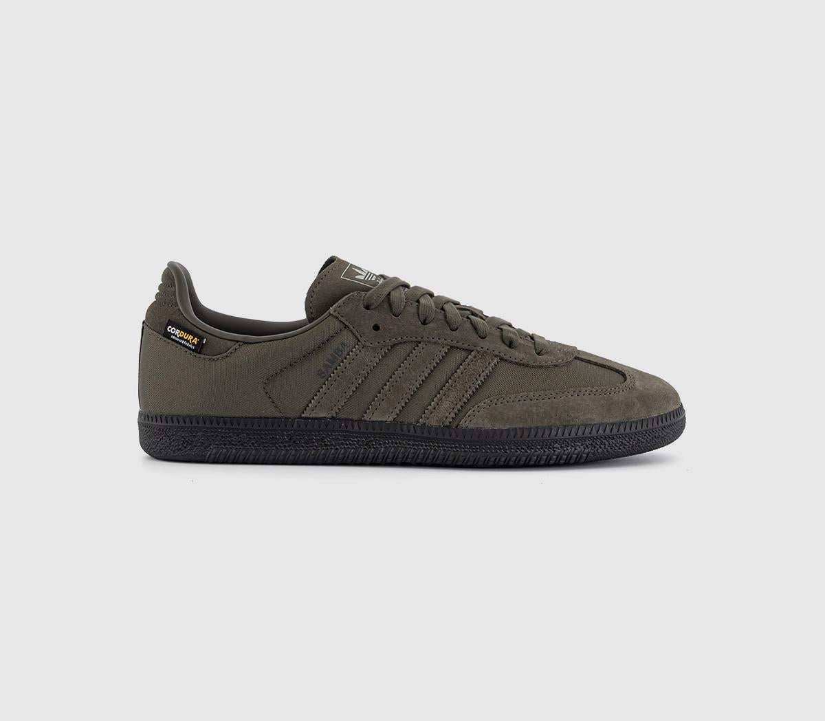 adidas Samba Og Trainers Shadow Olive Shadow Olive Black