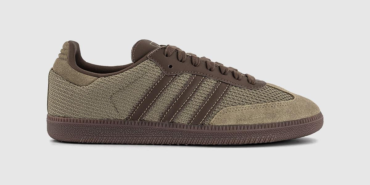 adidas gazelle silver green womens adidas Samba Og Trainers Orbit Green Cargo Brown Gum – OFFCUTS SHOES by  OFFICE