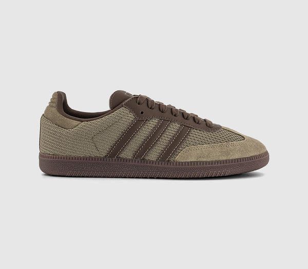 adidas Samba Og Trainers Orbit Green Cargo Brown Gum